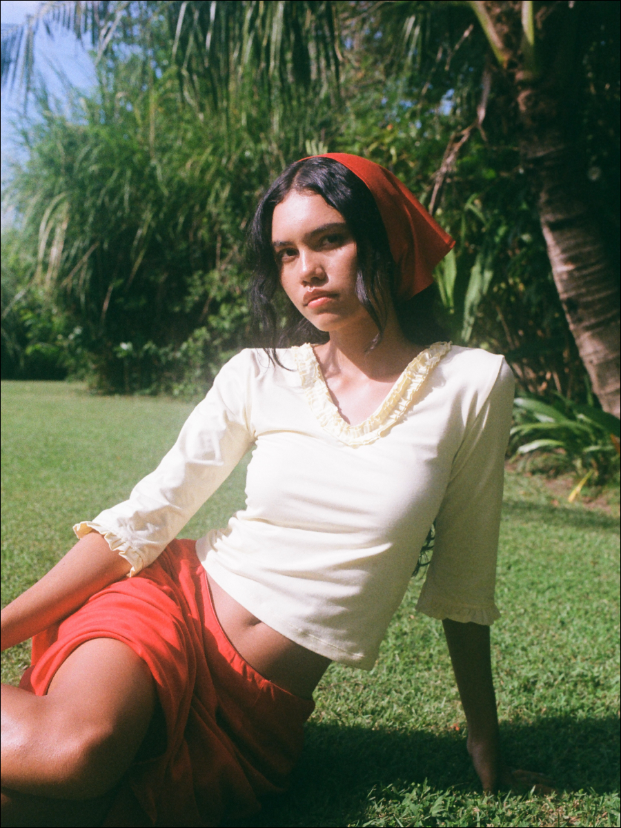 Mielle Top in Lemon