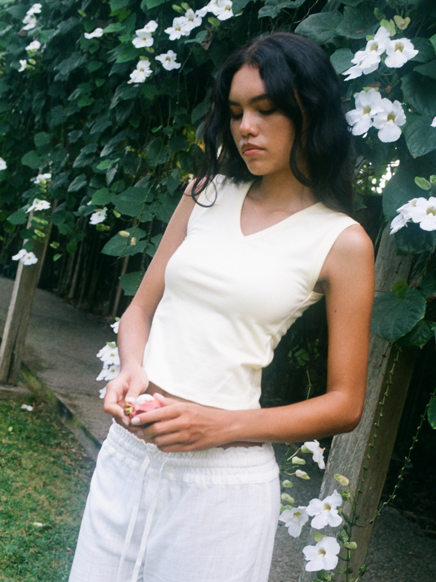 Kiarra Top in Lemon