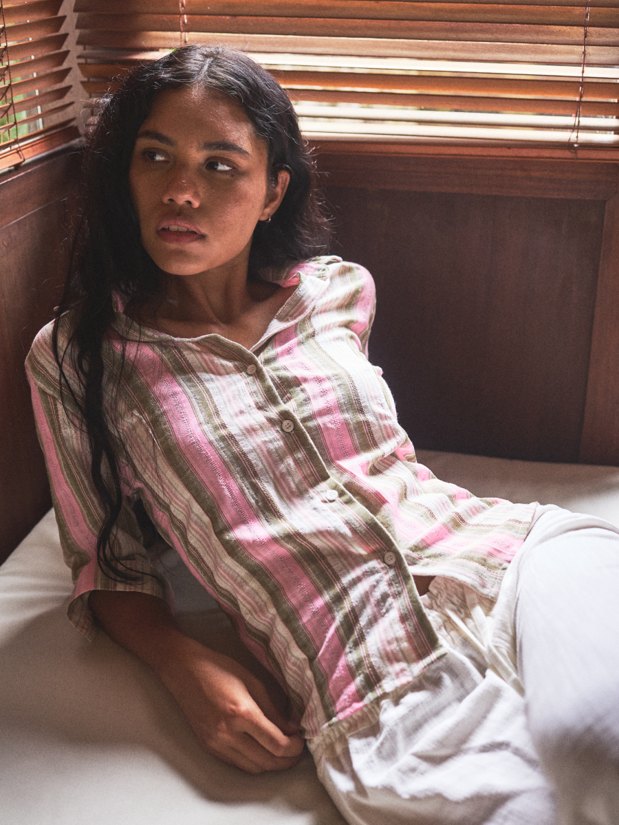 Lucia Quarter Sleeve Shirt