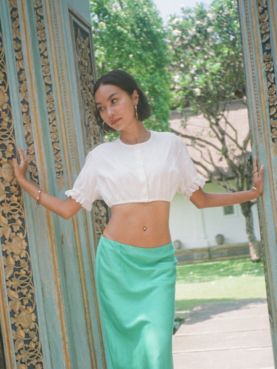 Edith Crop Blouse