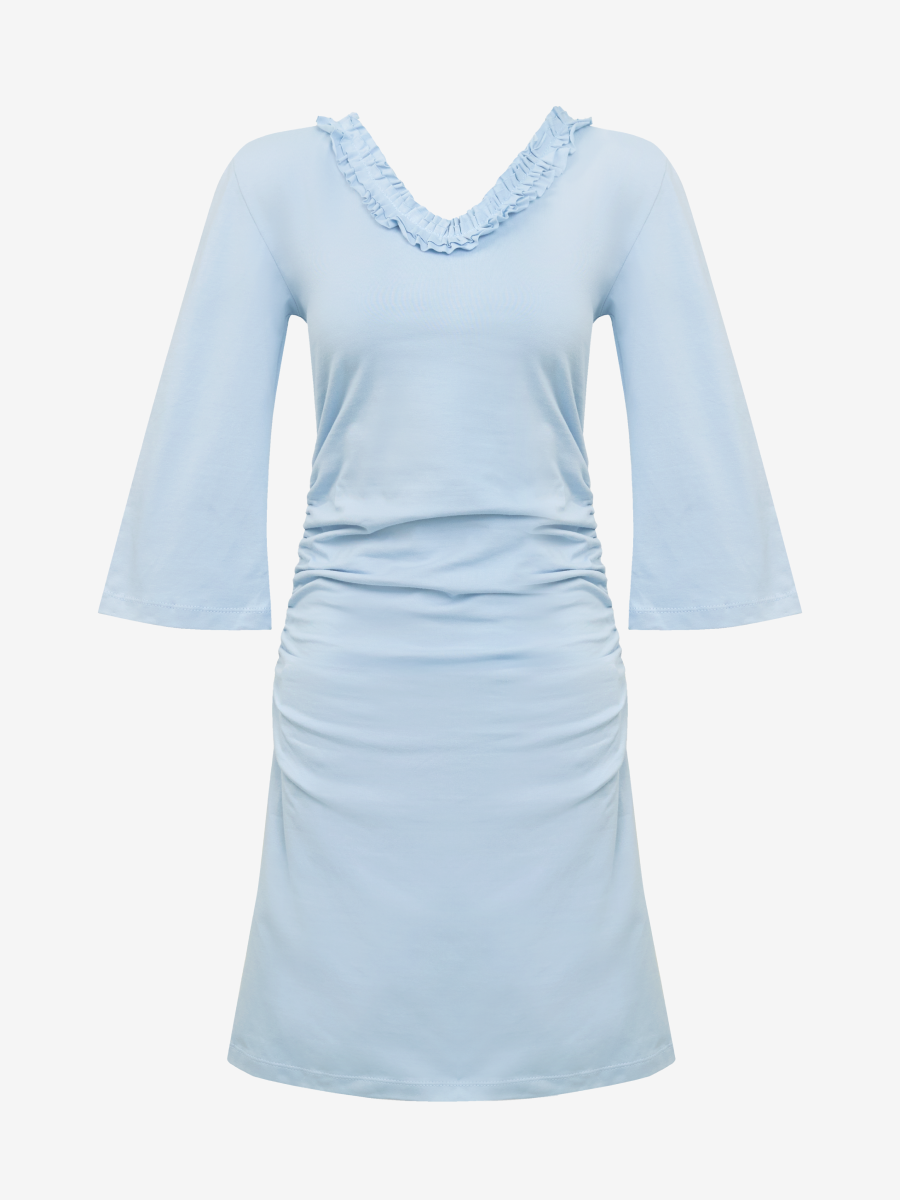 Donna Dress in Powder Blue
