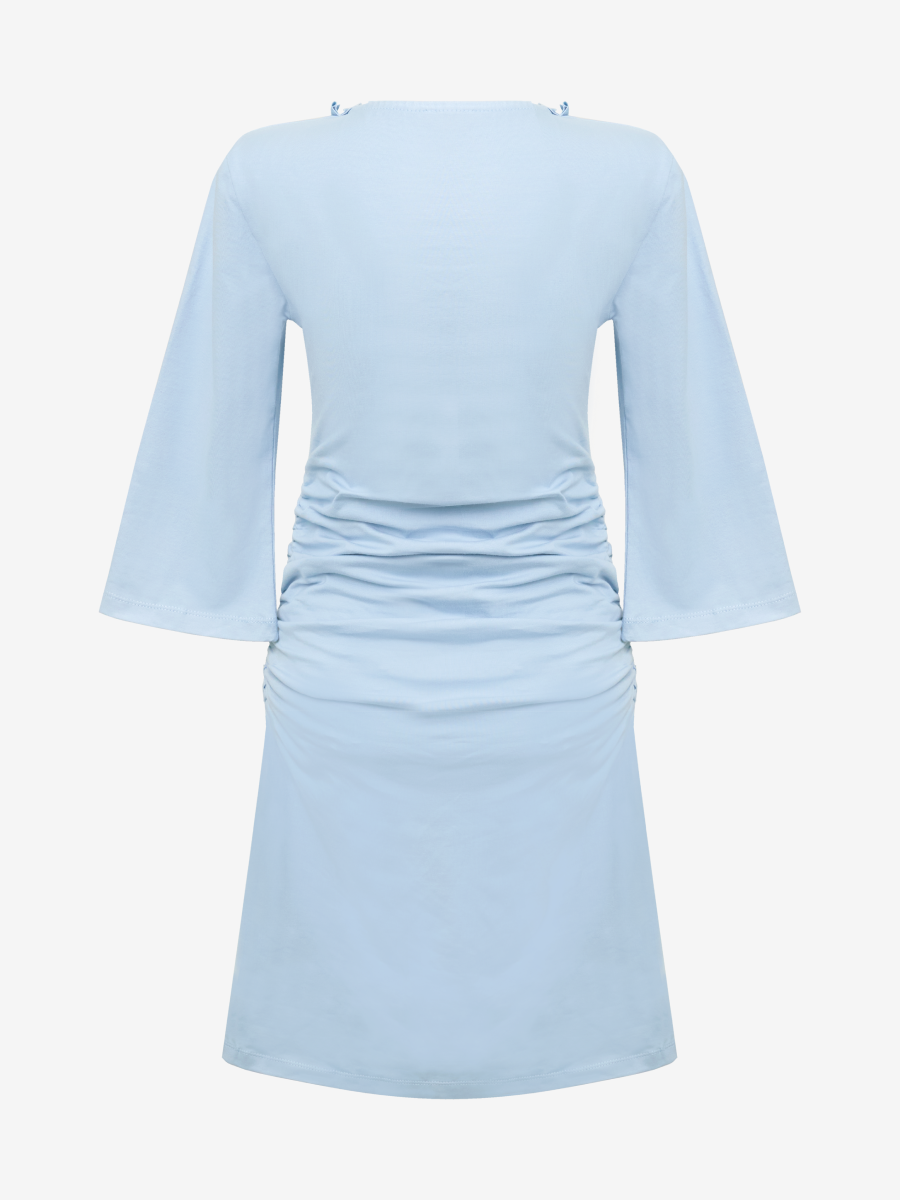 Donna Dress in Powder Blue