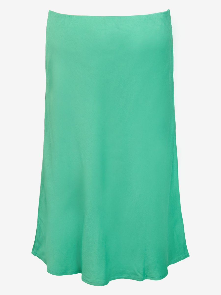 Franca Midi Skirt in Teal