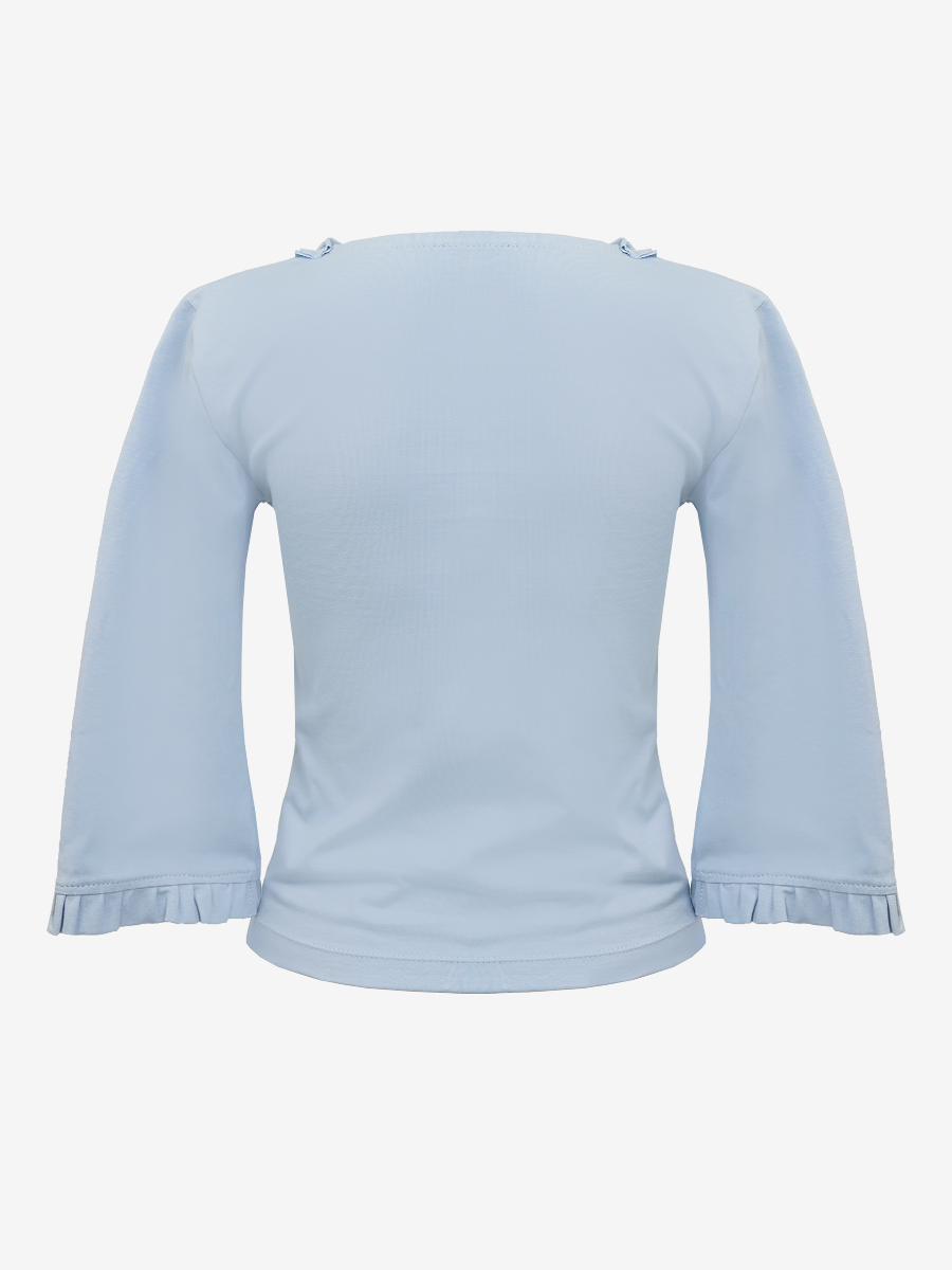 Mielle Top in Powder Blue